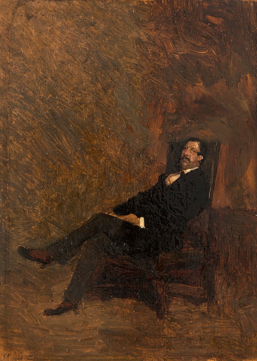 Jean Hippolyte Cartier de Villemessant 1810-1879. av Giuseppe de Nittis