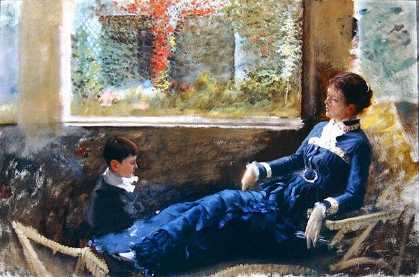 Hvile, 1879 av Giuseppe de Nittis
