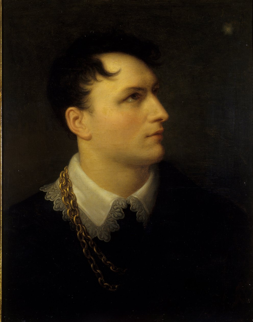Bernhard August von Lindenau, 1814 (olje på eik) av Giuseppe or Josef Grassi