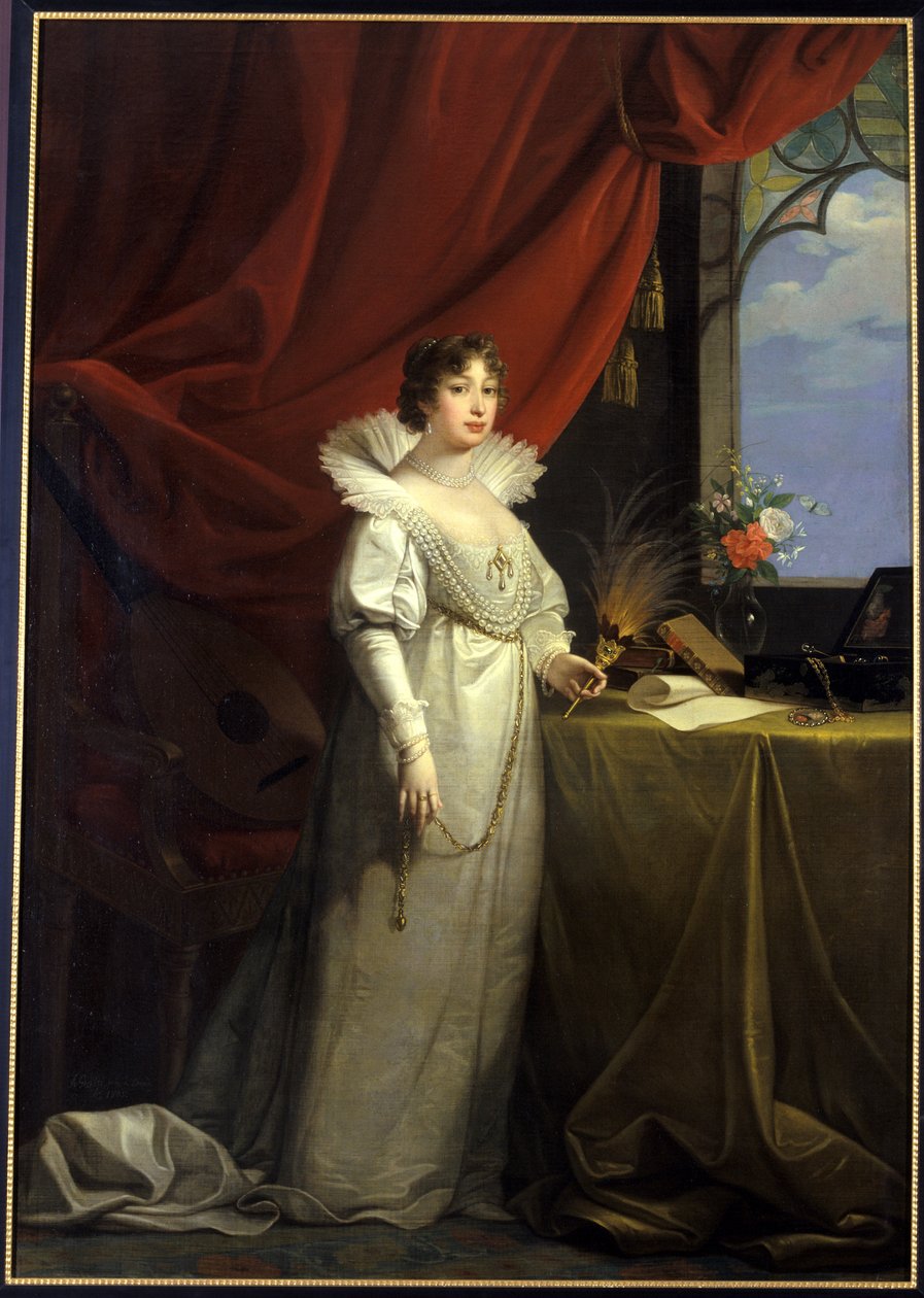 Caroline Amalie, hertuginne av Sachsen-Gotha-Altenburg, 1805 av Giuseppe or Josef Grassi