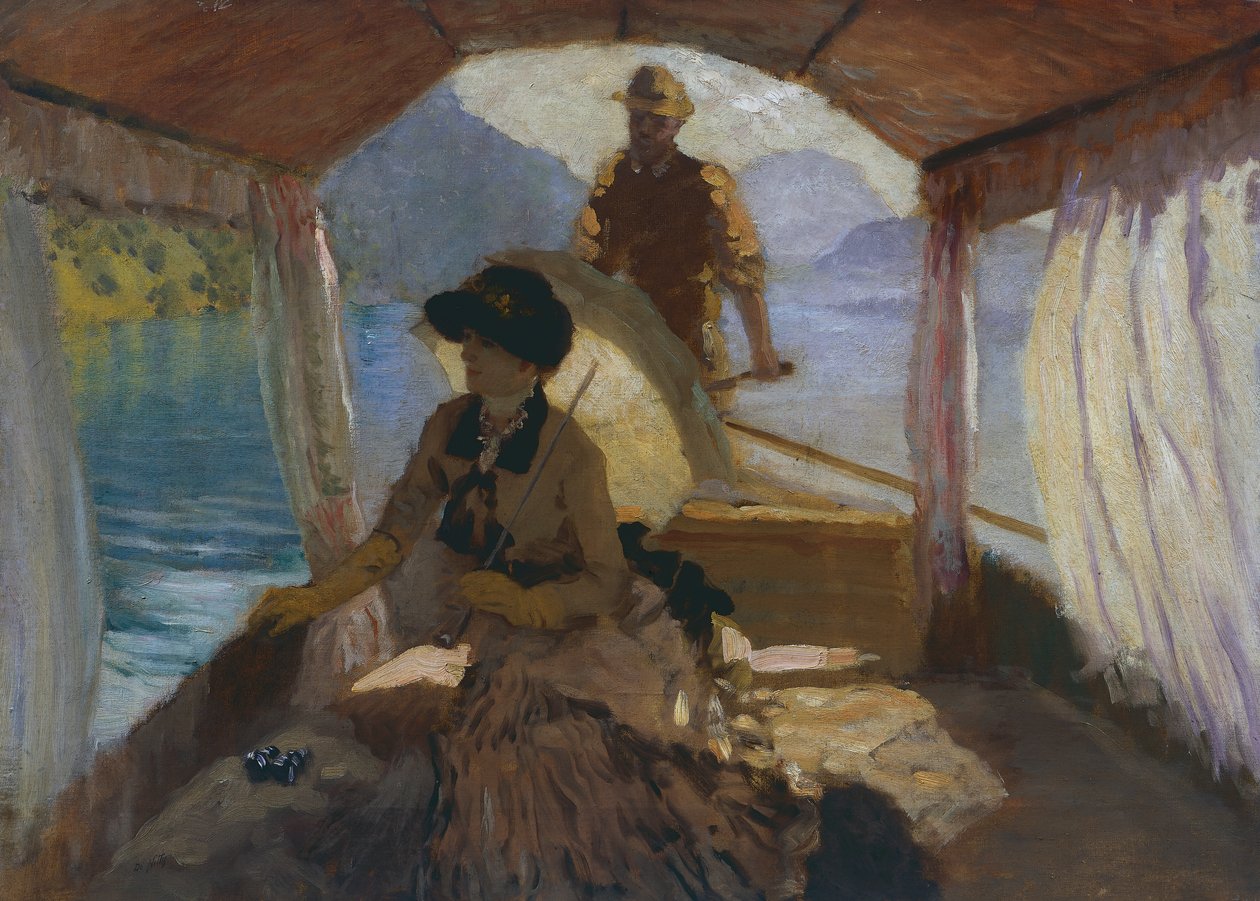 Ved Vierwaldstättersee av Giuseppe or Joseph de Nittis