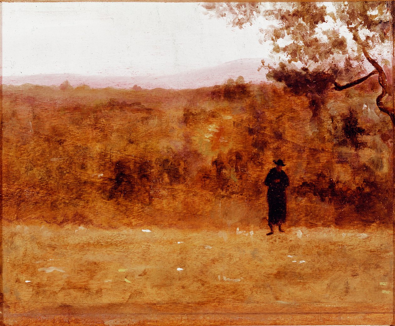 Lesningen av kontormaleriet av Giuseppe De Nittis (1846-1884) Firenze fra 1800-tallet, Galleria d