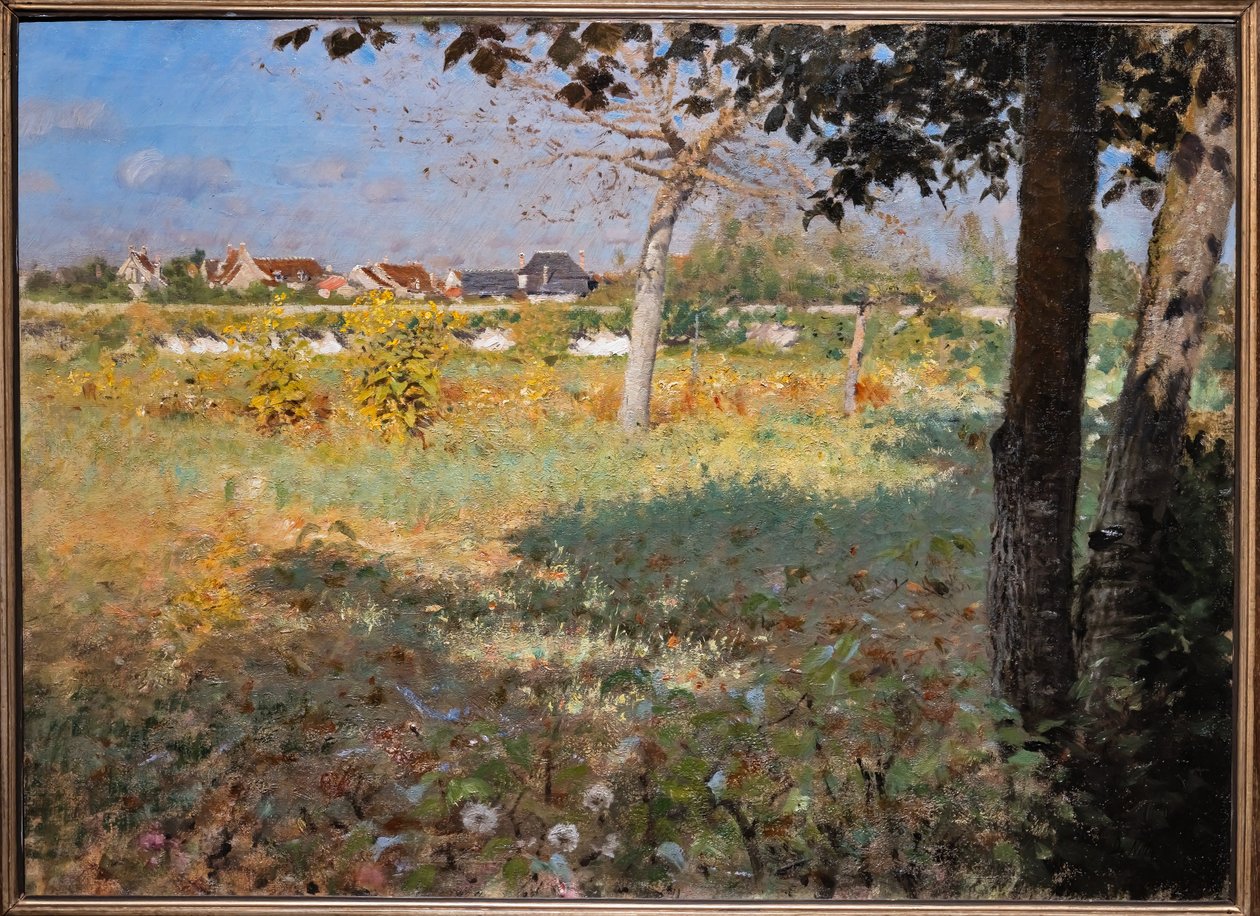 Gammel hage av Giuseppe or Joseph de Nittis