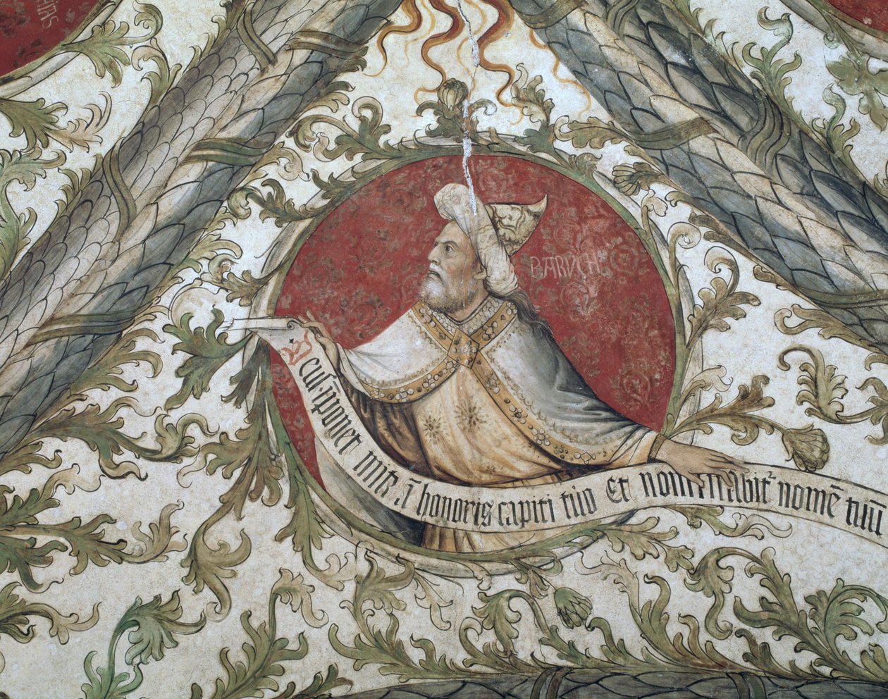 Profeten Baruch, fra Loggia d "Annunciation, 1451 av Giusto dAllamagna