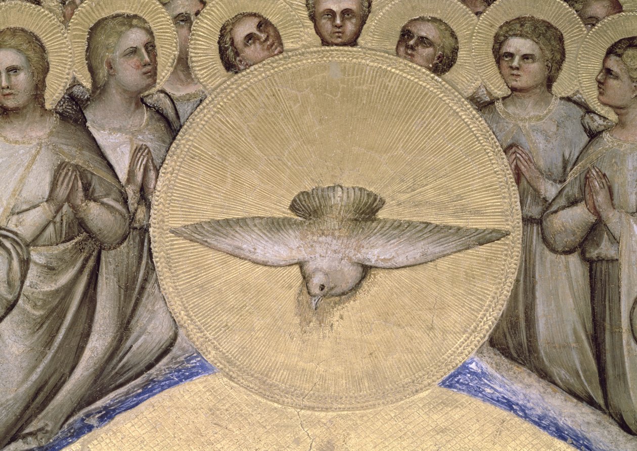Den hellige ånds due, 1360-70 av Giusto di Giovanni de Menabuoi