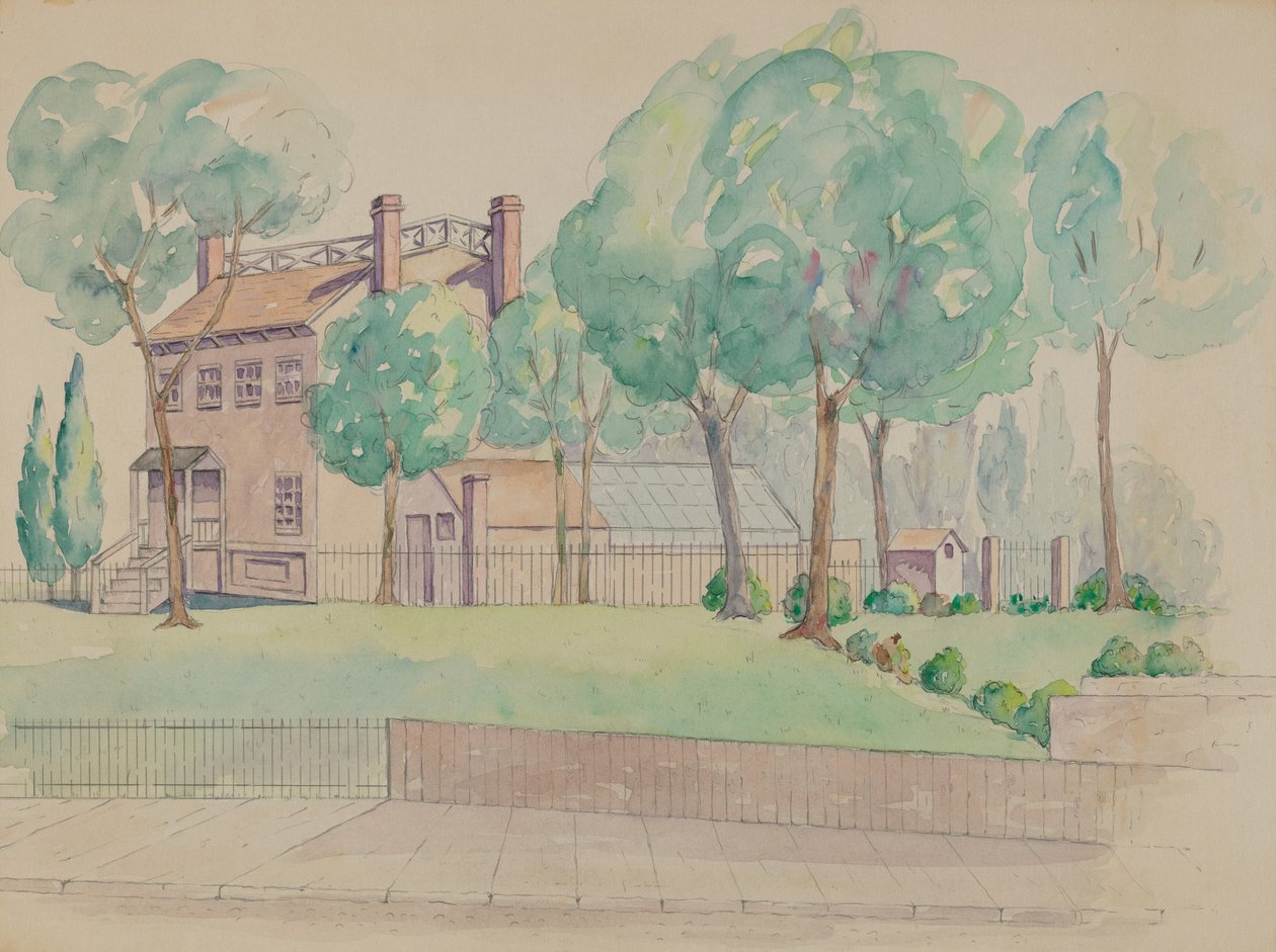 Cargle Estate, ca. 1936. av Gladys Cook
