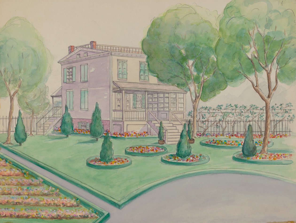 Caster Estate, ca. 1936. av Gladys Cook