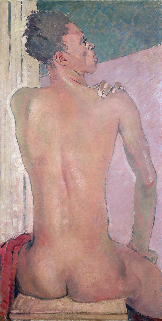 Bakside av en svart sitte, 1937 av Glyn Warren Philpot