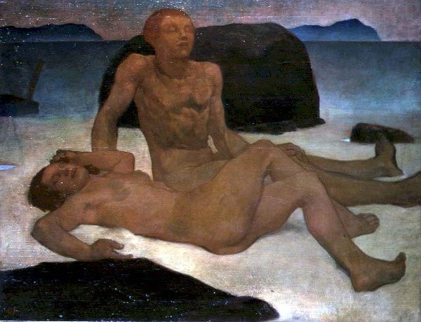 Soloppgang av Glyn Warren Philpot