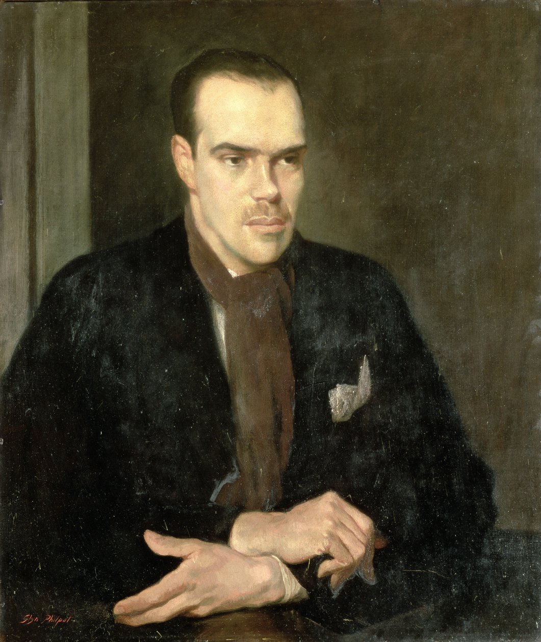 Portrett av Van Cox av Glyn Warren Philpot