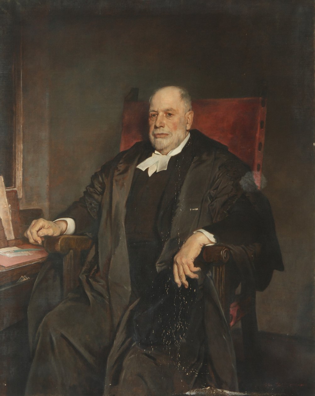 Sir Thomas Herbert Warren, president for Magdalen College av Glyn Warren Philpot