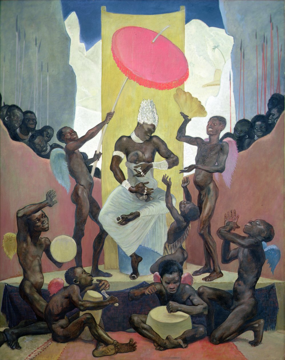 Den svarte madonnaen av Glyn Warren Philpot
