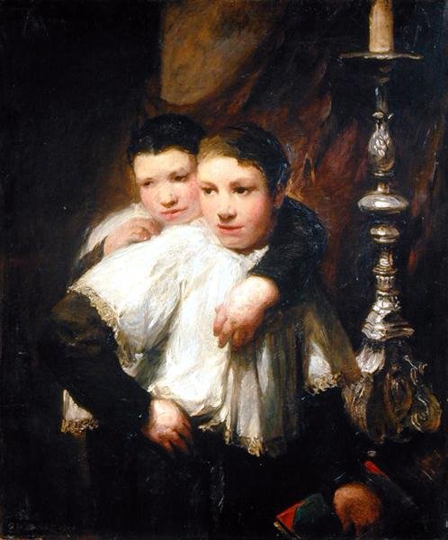 De små koristene av Glyn Warren Philpot