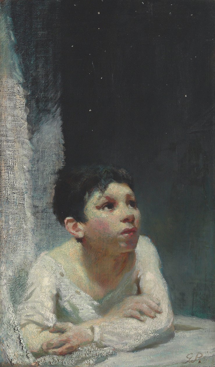 Den lille spanjolen, ca. 1909 (olje på lerret) av Glyn Warren Philpot