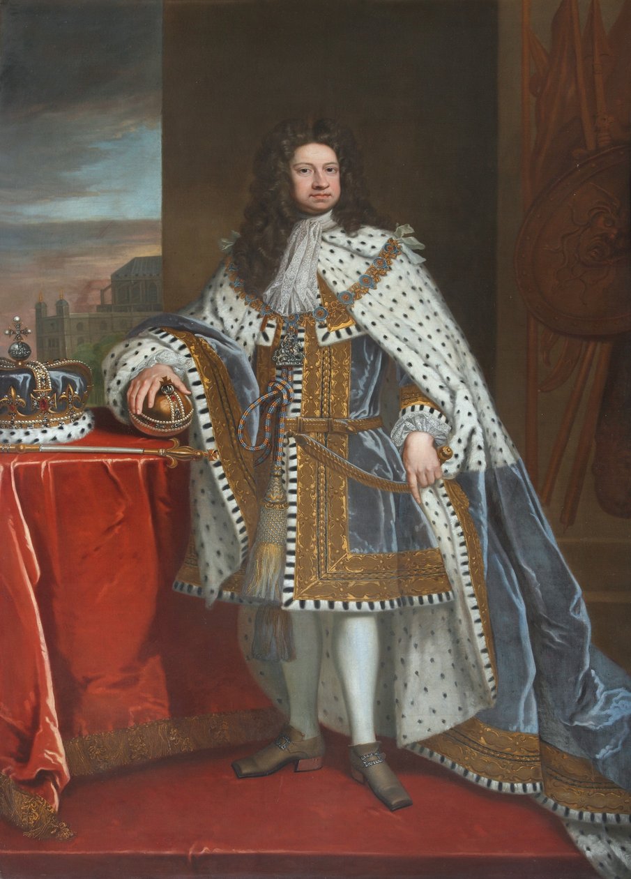 Kong George I av Godfrey Kneller