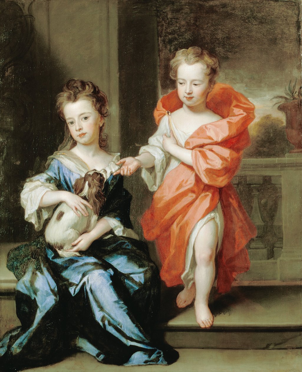 kalt The Howard Children av Godfrey Kneller