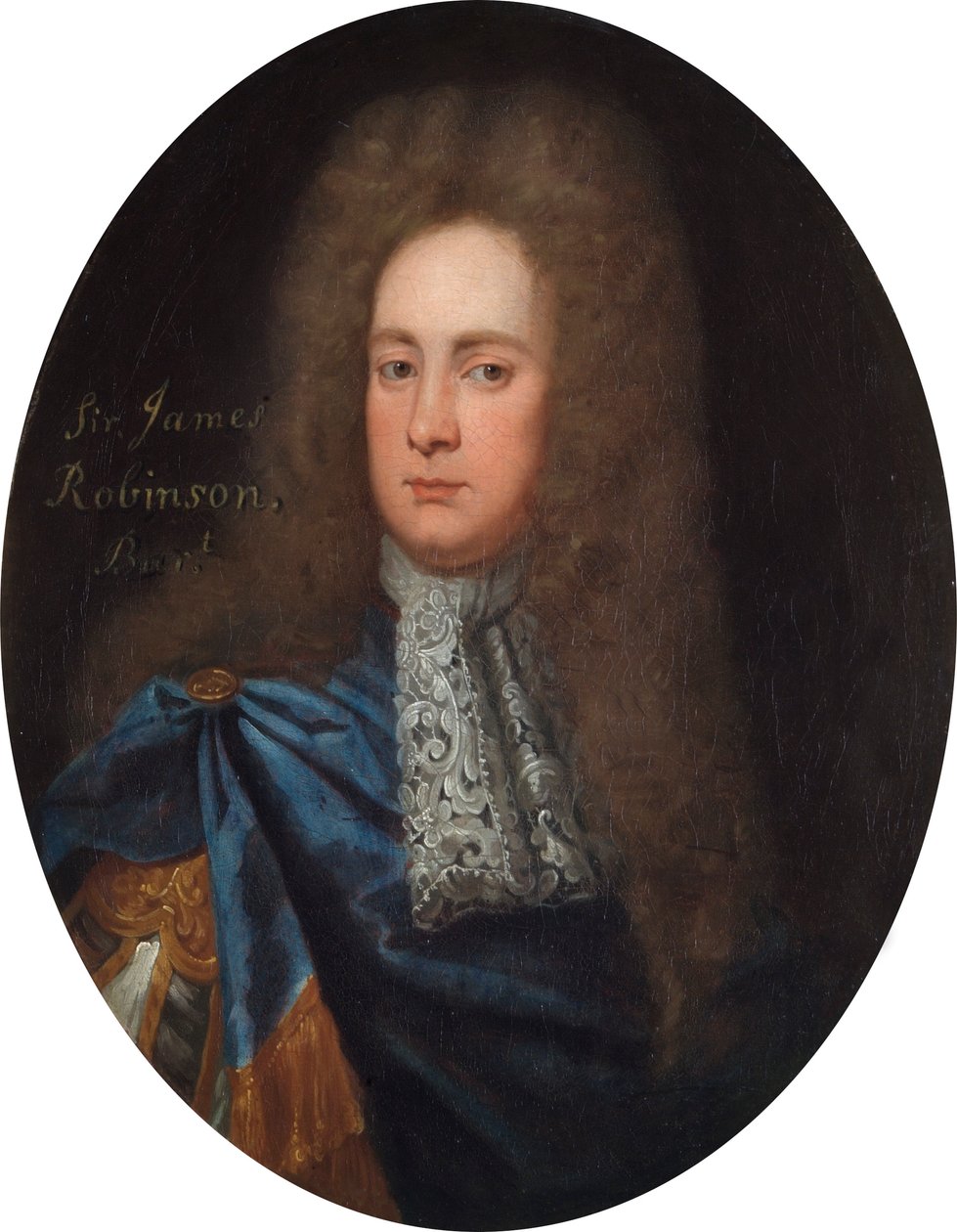 Sir John Robinson av Godfrey (after) Kneller