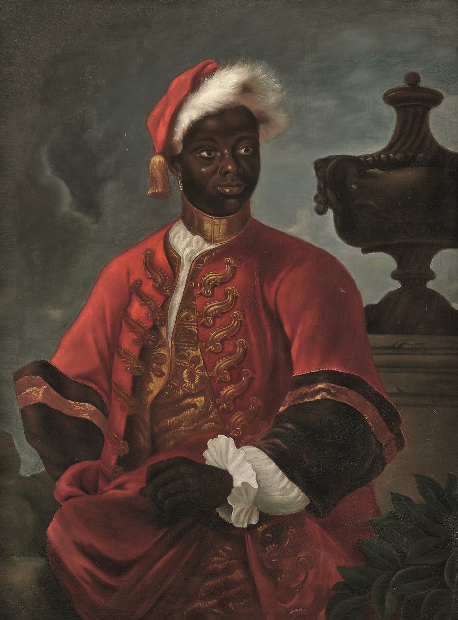 Portrett av en herre i livre (olje på lerret) av Godfrey (follower of) Kneller