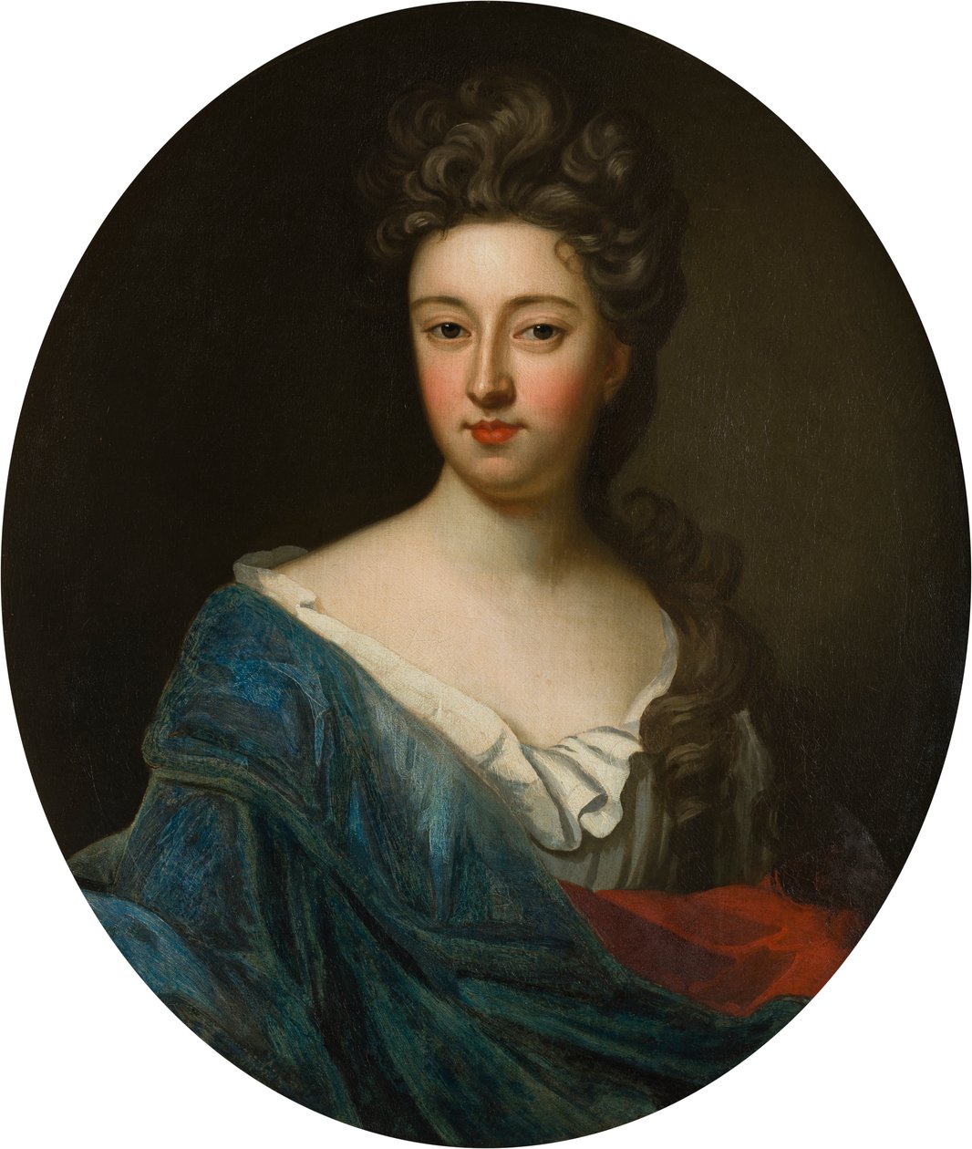 Portrett av Lady Diana Fielding (1659-1731), ca. 1680-1731 (olje på lerret) av Godfrey (studio of) Kneller