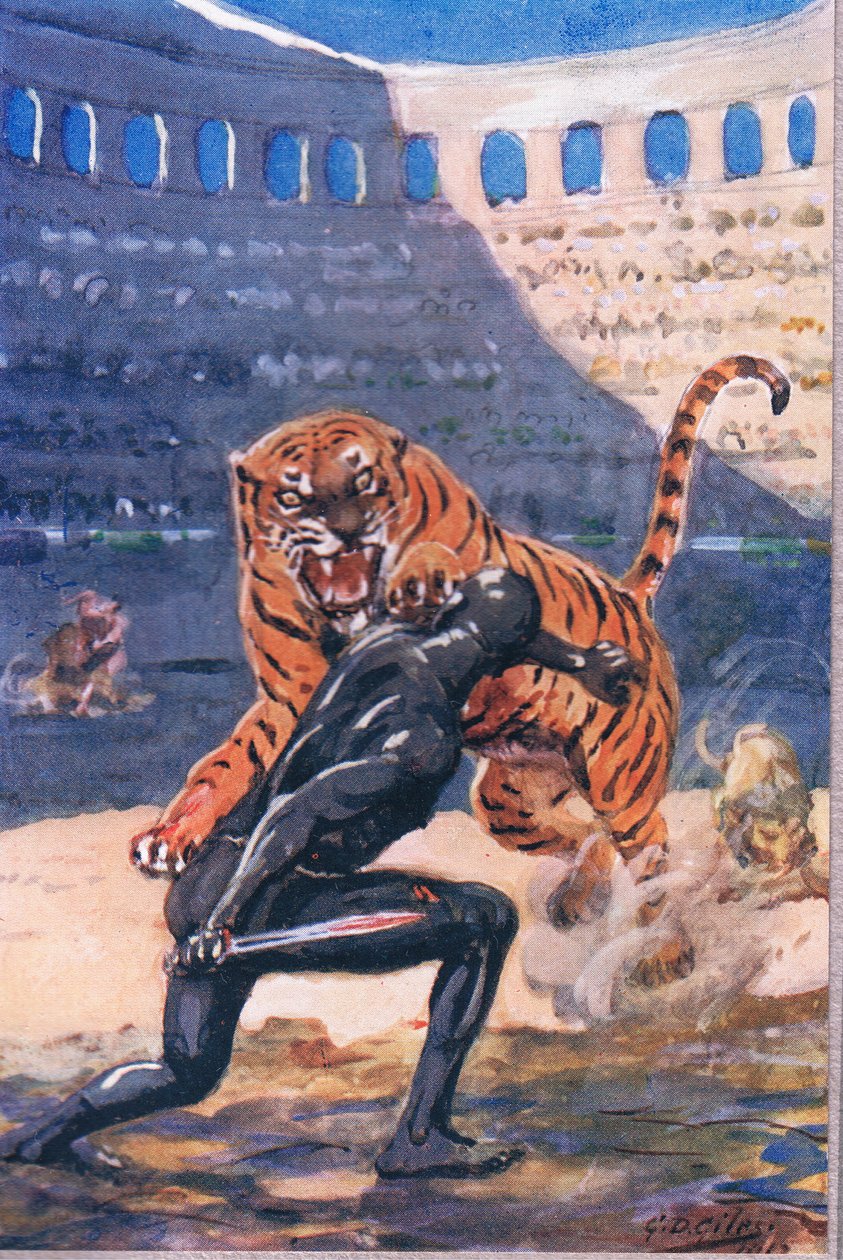 Finis Exoptatus: Once at Ephesus, fra Poems of Adam Lindsay Gordon utgitt av T. N. Foulis, 1912 av Godfrey Douglas Giles