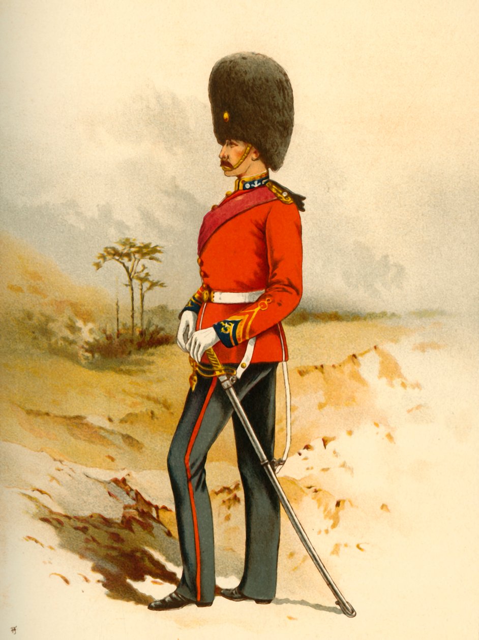 Den 23. - Royal Welsh Fusiliers, 1890. av Godfrey Douglas Giles