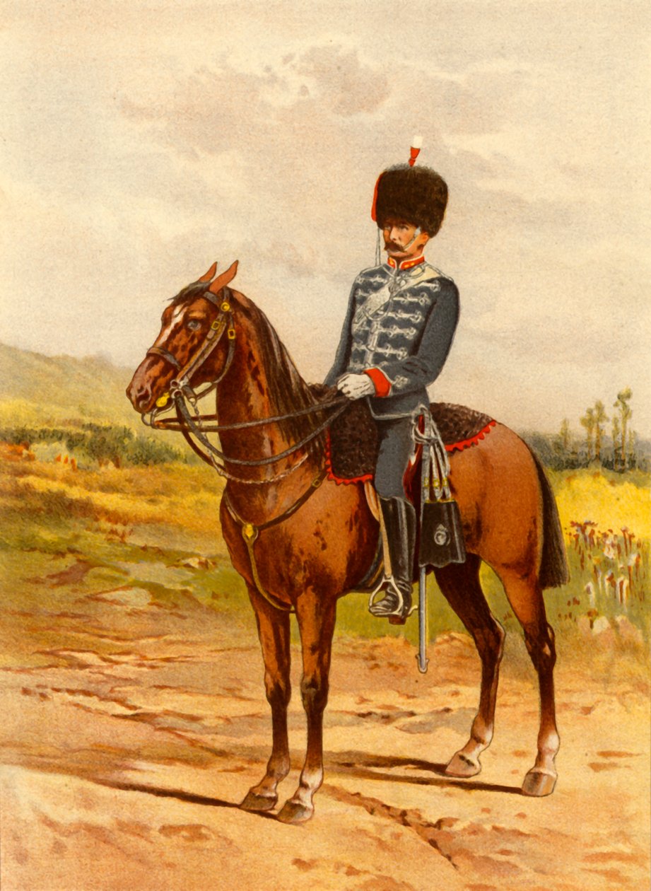 The Honourable Artillery Company Cavalry, 1890. av Godfrey Douglas Giles