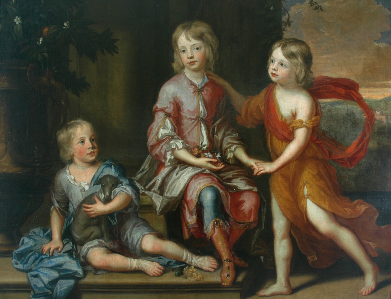 Barn av Howard-familien av Godfrey Kneller