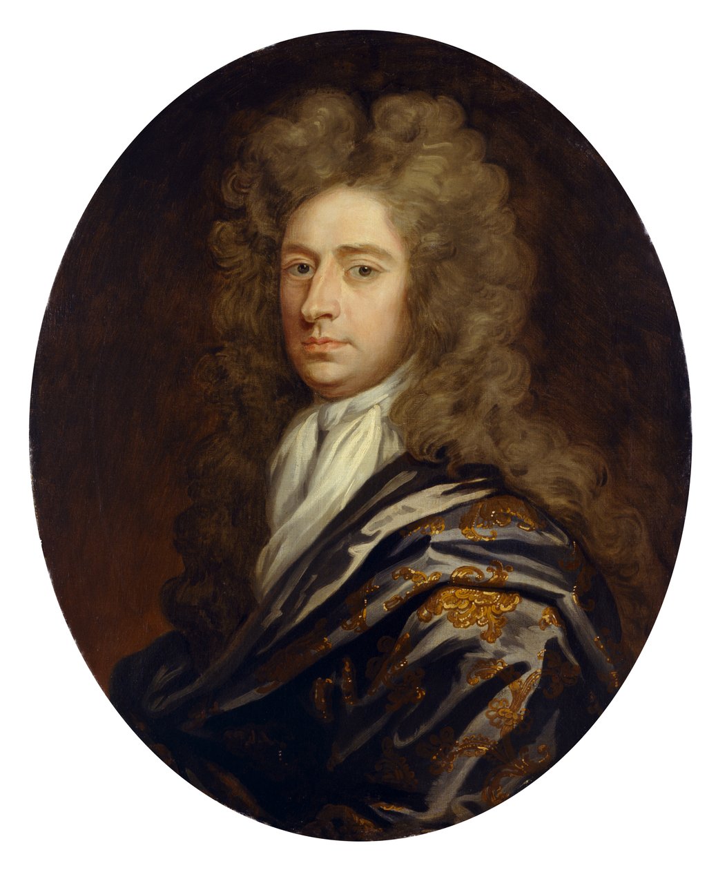 Kneller-Charles Mordaunt av Godfrey Kneller