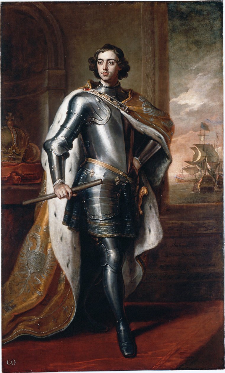 Portrett av Peter I den store (Peter I av Russland av Godfrey Kneller