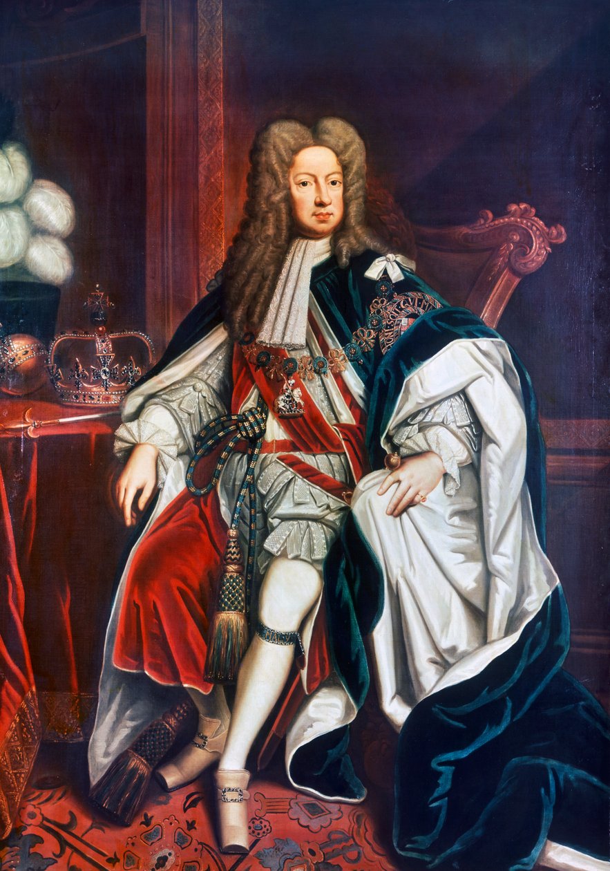 Portrett av Georg Ludwig von Hannover (Osnabruck av Godfrey Kneller