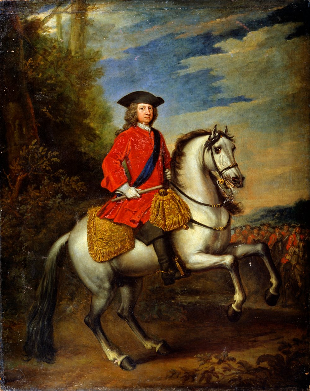 Portrett av kong George I av Storbritannia, 1717 av Godfrey Kneller