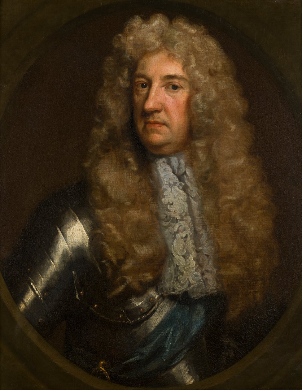 Portrett av William Russell, 5. jarl og 1. hertug av Bedford (1613-1700), ca. 1633-1700 (olje på lerret) av Godfrey Kneller