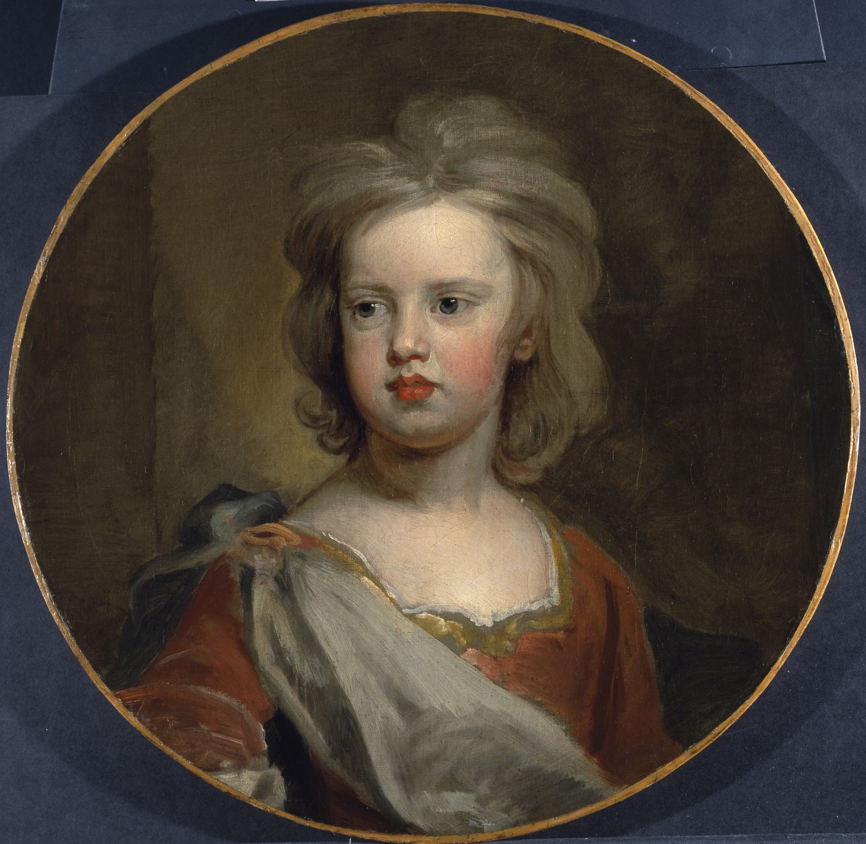 Portrett av en gutt, ca. 1700 (olje på lerret lagt på kryssfiner) av Godfrey Kneller