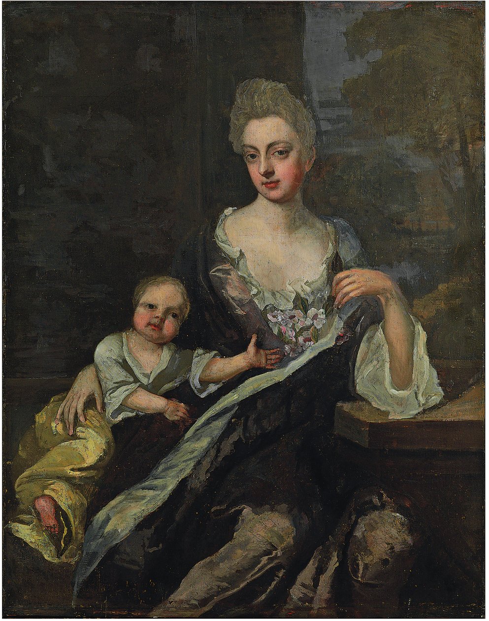 Portrett av en dame av Godfrey Kneller