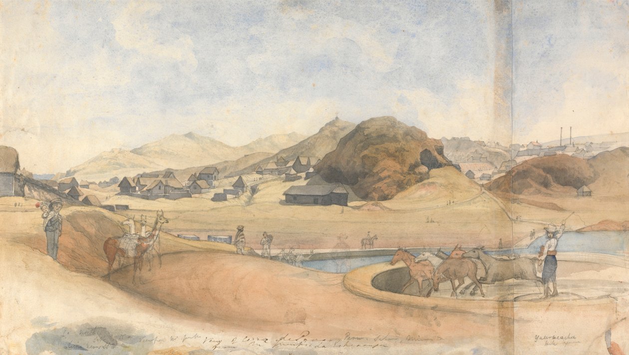Arbeidsledighetsgjerde, Lima av Godfrey Thomas Vigne
