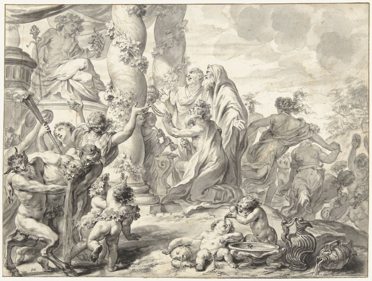 Offeret til Bacchus av Godfried Maes