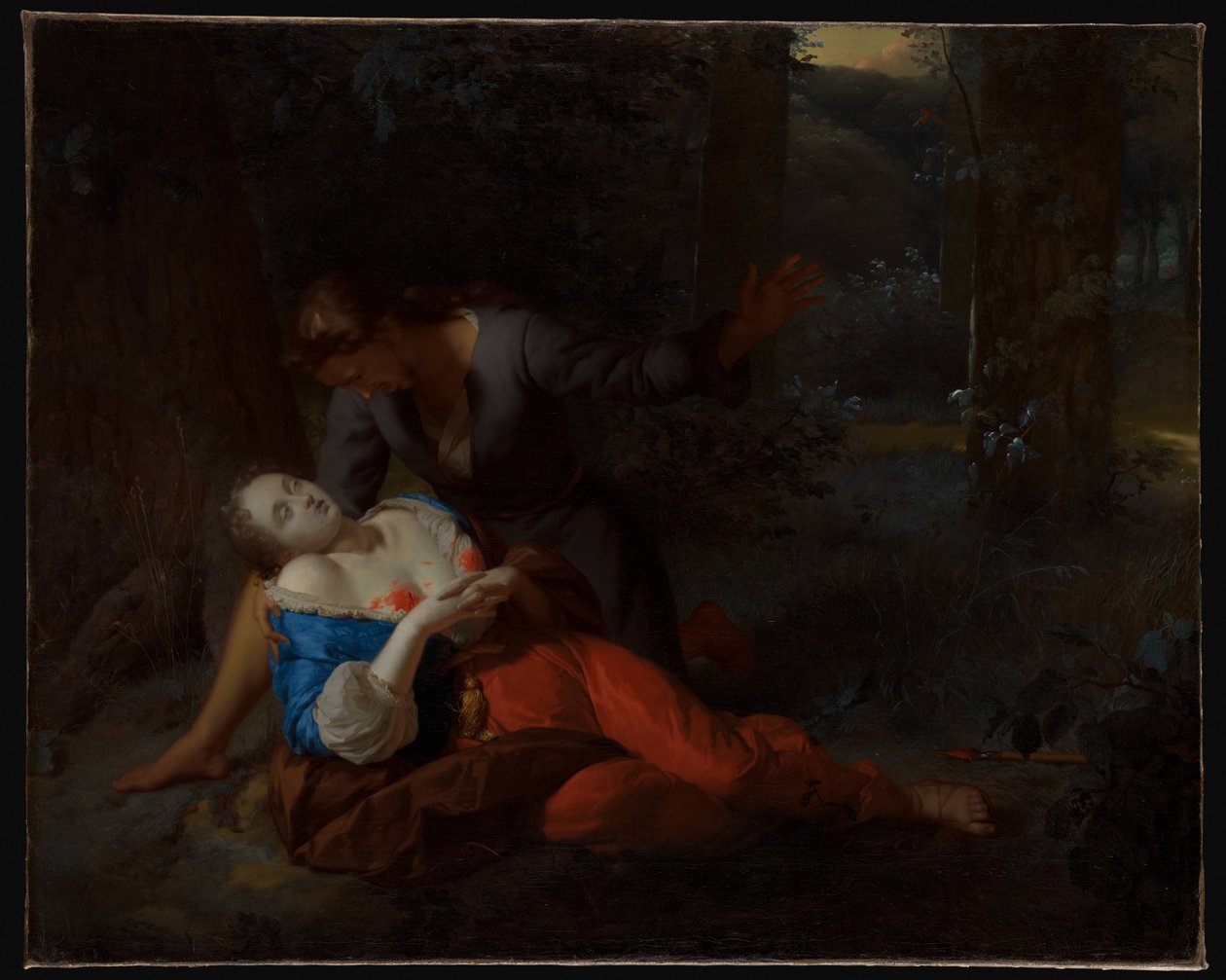Kefalos og Prokris av Godfried Schalcken