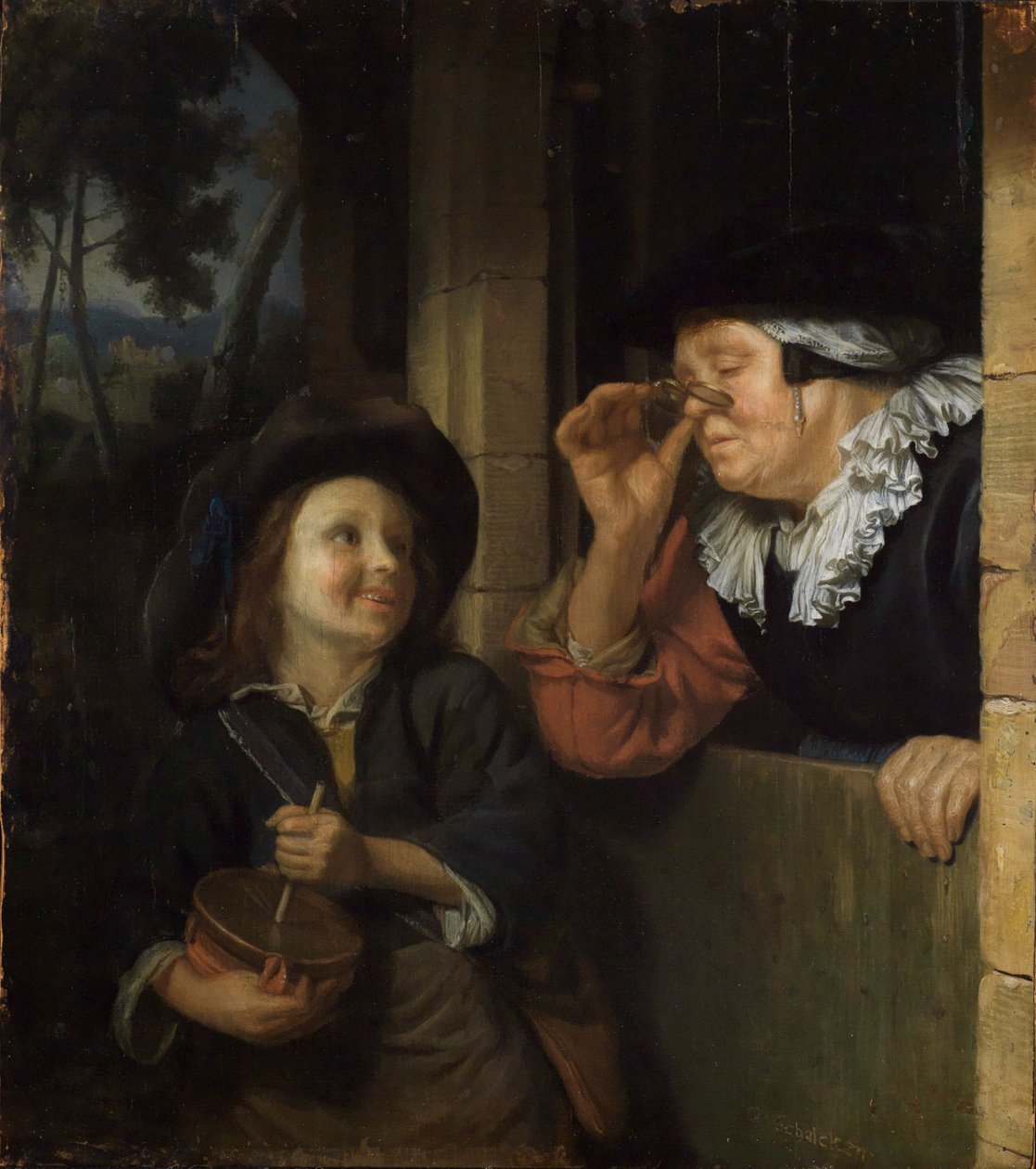Rommelpotspilleren av Godfried Schalcken