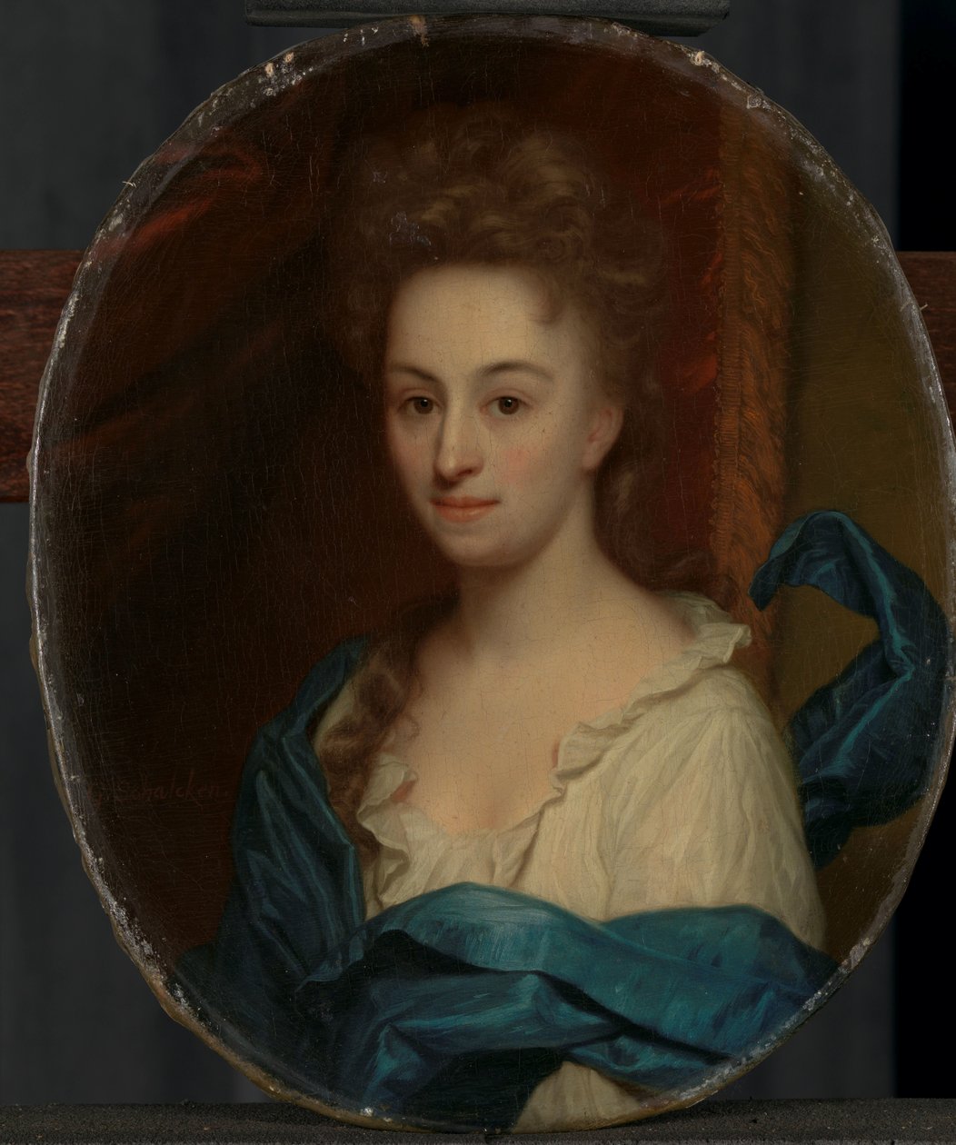 Portrett av Josina Clara van Citters (1671-1753), datter av Josina Parduyn av Godfried Schalcken