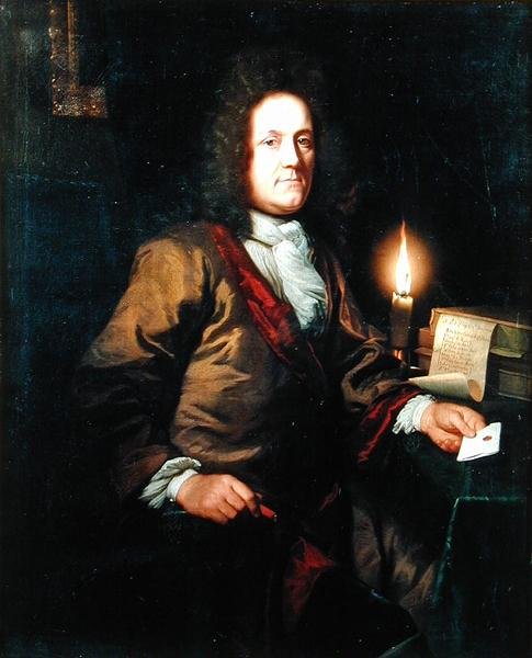 Portrett av John Acton, advokat i Basingstoke (olje på lerret) av Godfried Schalcken