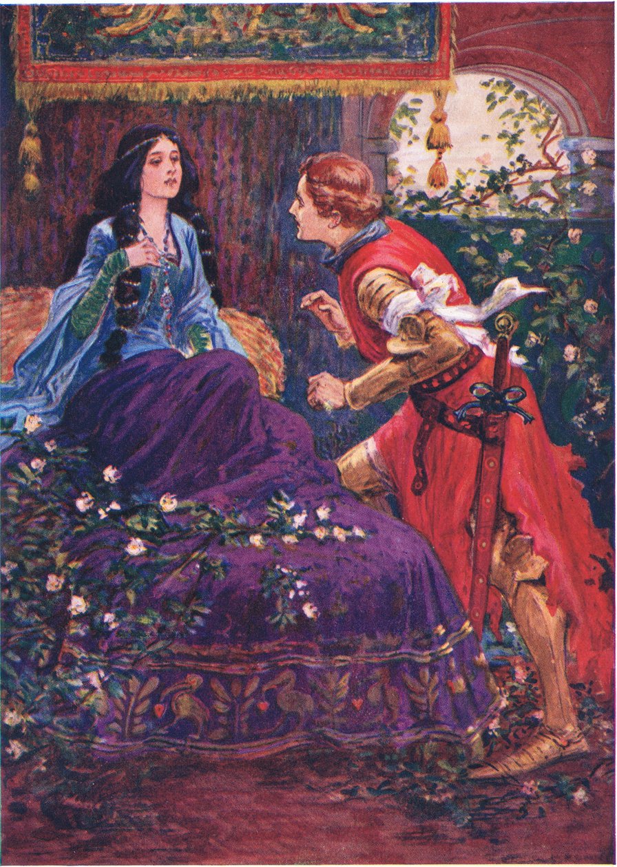The Prince Awakens the Sleeping Beauty, illustrasjon for 