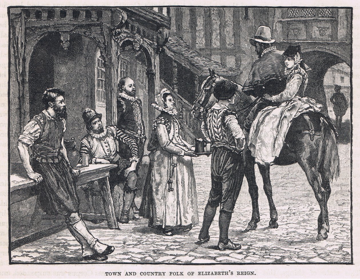 By- og countryfolk fra Elizabeths regjeringstid av Gordon Frederick Browne