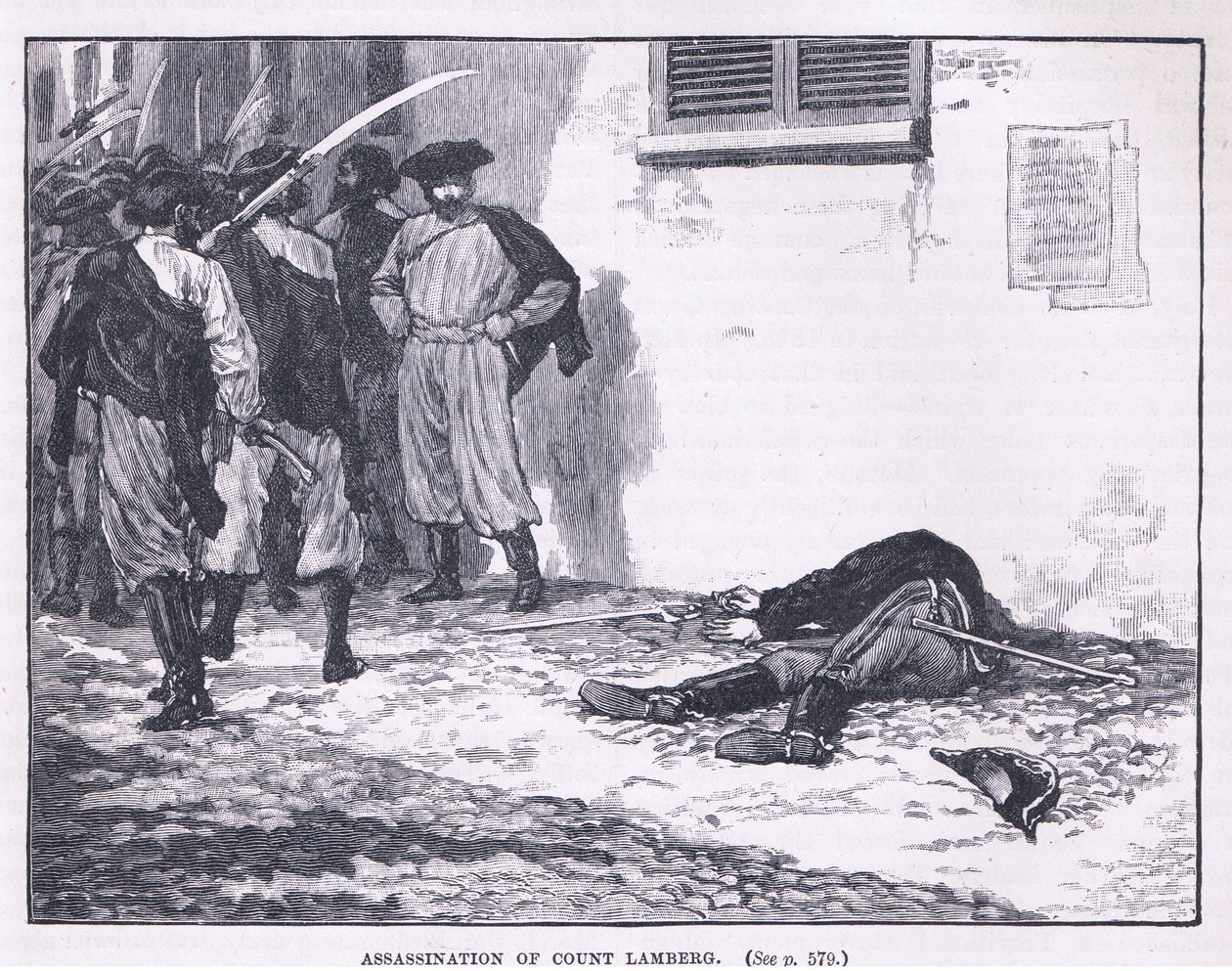 Attentatet på grev Lamberg 1849 e.Kr av Gordon Frederick Browne