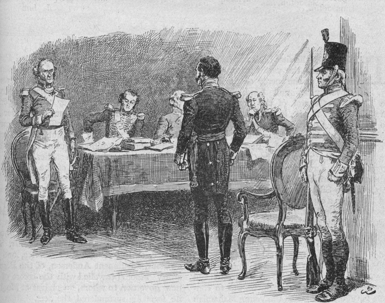 General Whitelocke ble prøvd av krigsrett, 1902 av Gordon Frederick Browne