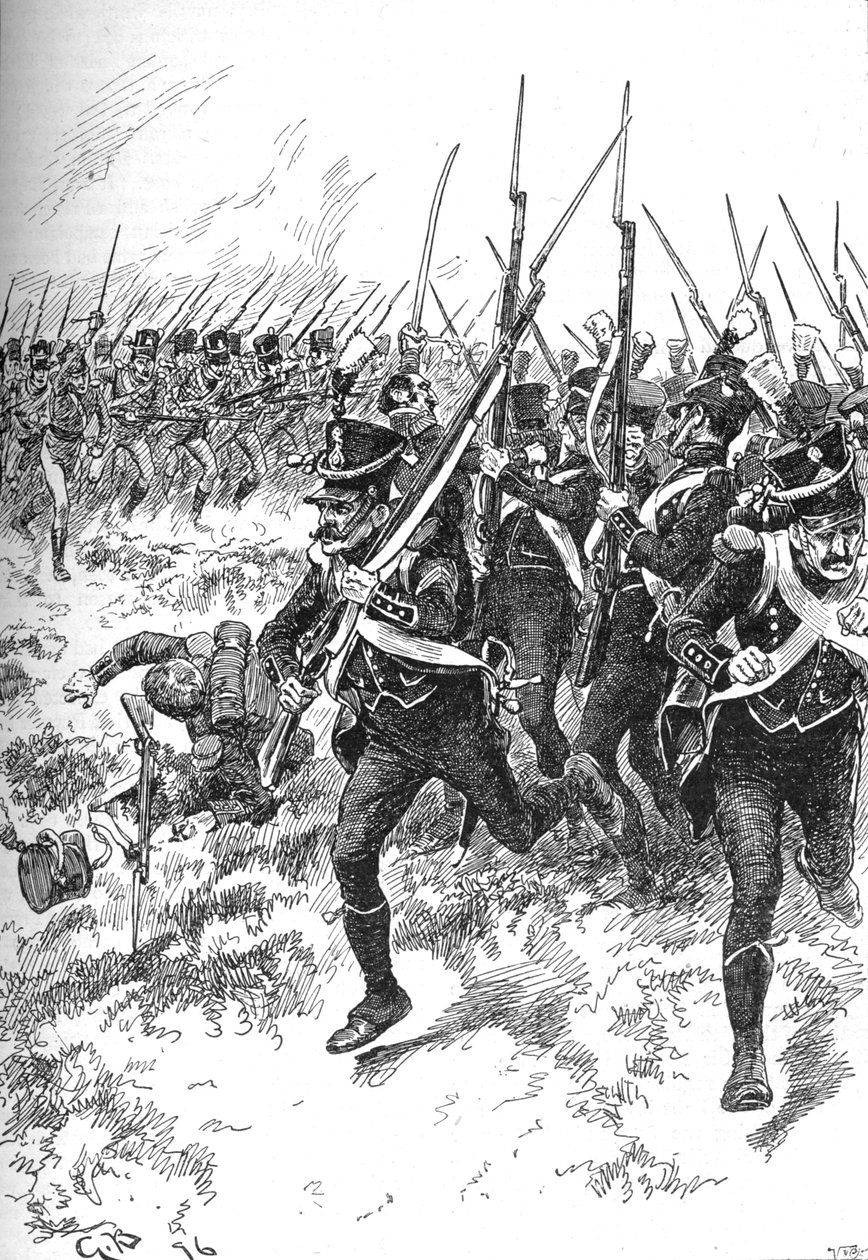 De brøt og flyktet i retning av Maida, 1902 av Gordon Frederick Browne