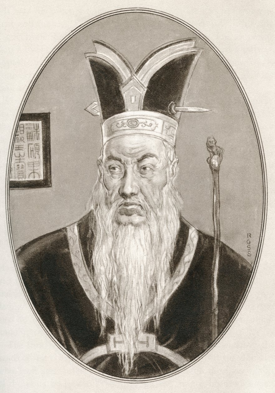 Confucius, fra Levende biografier om religiøse ledere av Gordon Ross