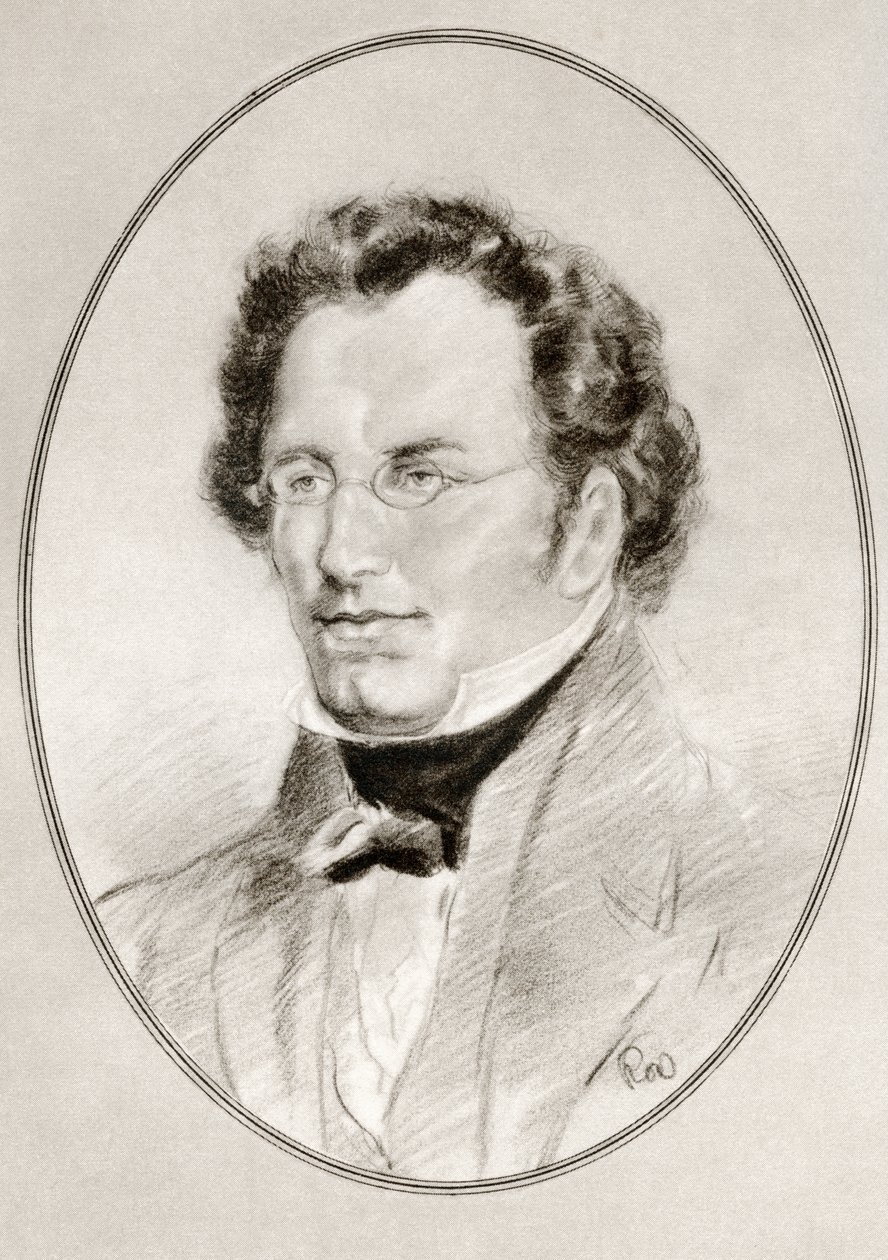 Franz Peter Schubert, fra Living Biography of Great Composers av Gordon Ross