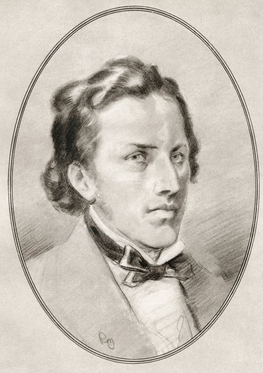 Frederic Francois Chopin, fra Living Biographies of Great Composers av Gordon Ross