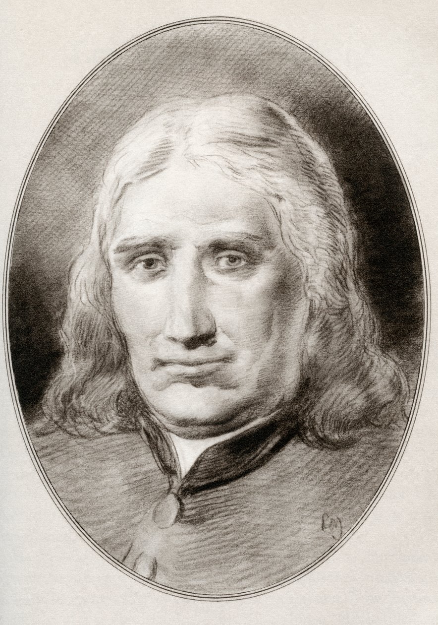 George Fox, fra Living Biography of Religious Leaders av Gordon Ross