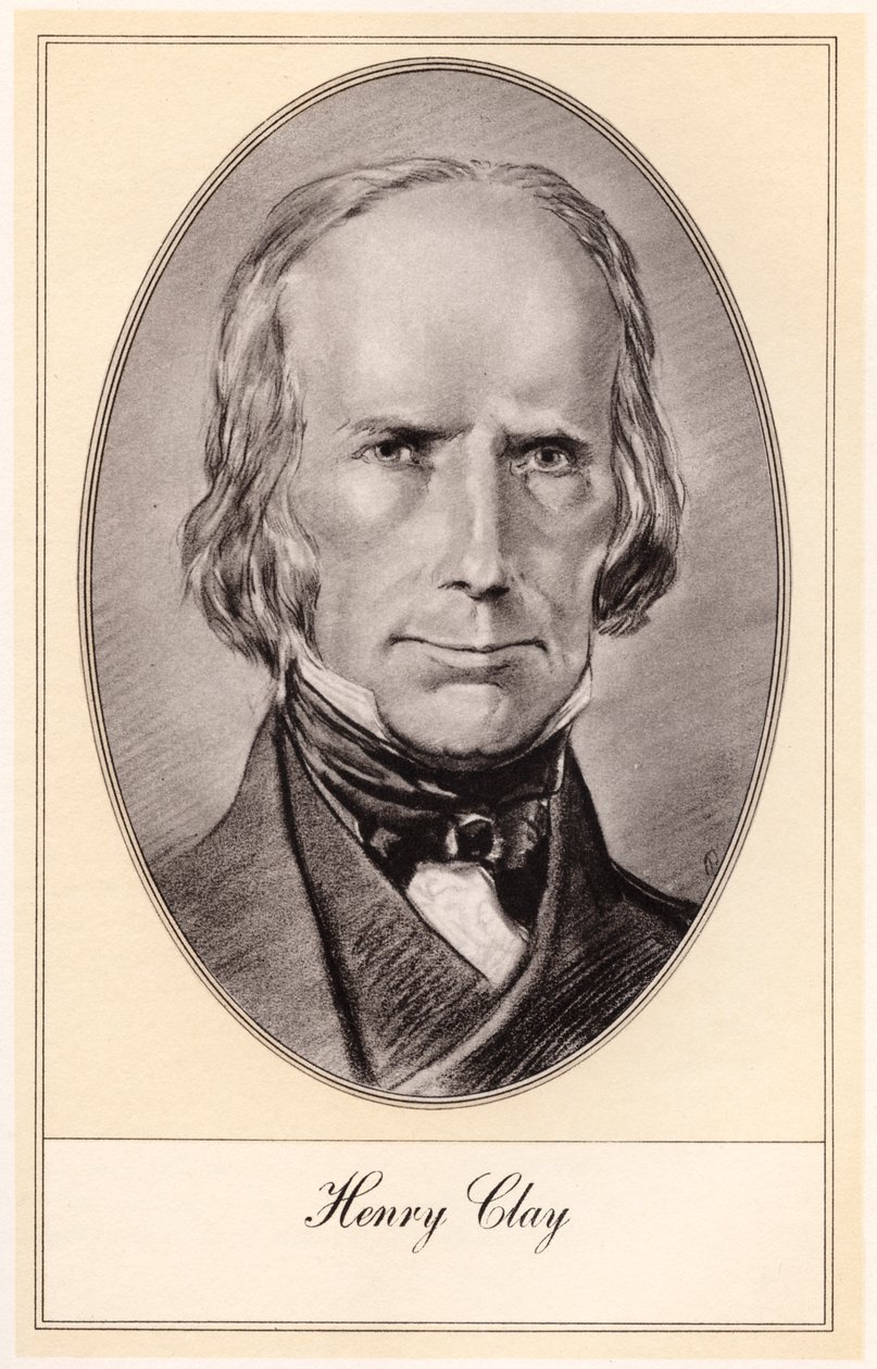 Henry Clay, ledende amerikansk statsmann og taler, tidlig på 1900-tallet av Gordon Ross